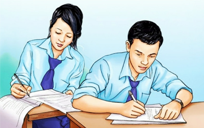 अंग्रेजी विषयको परीक्षामा नेपालीको प्रश्नपत्र पुग्दा परीक्षा सञ्चालनमा ढिलाइ